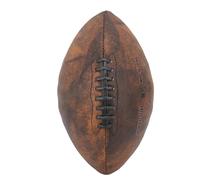 Sorandy Size 9 Rugby Ball Durable PU Vintage Design for Training and Match Play Ideal for All Ages