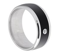 Sorandy Smart NFC Multifunction Ring Magic Wearable Device for Mobile Phone, No Charge/Depth for Personal Information Exchange and Privacy Encryption Unlock, Beautiful Appearance, Easy to Use (size13)