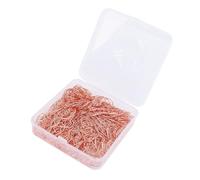 Sorandy Star Shaped Paper Clips Stainless Steel Non Slip Paperclips 300PCS with Decorative Design for Office School Home Document Organizing (Rose Gold)