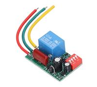 Sorandy Time Relay Switch with LED Indicator, 7A Output Current, 1 Channel Control for Energy Saving Lamps (Without Casing)