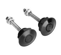 Sorandy Universal Heavy-Duty Hood Pin Lock for Racing Car & Accidents Protection Push Button Clamp/Holder Latches for Car Enthusiasts, 2Pcs Universal Fitment (32mm)