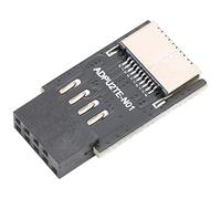 Sorandy USB2.0 9 Pin to Type E Adapter, USB 2.0 Female to Type E Converter, USB 2.0 Front Panel Header with 20 Pin, Ideal for Motherboard & PC Case