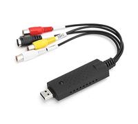 Sorandy Video Collection Card Portable USB 2.0 Video Converter for XP/Vista/7/8/10/ Black 1 Unit