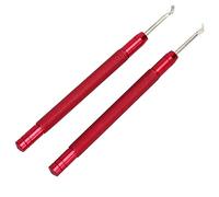 Sorandy Watch Hands Remover Alloy Professional Tool for Watch Hand Repair, Durable 2pcs Red Hand Removal Puller for Repairers and Amateurs, 9.4cm, Applicable Scene: Dial