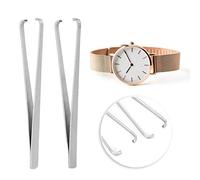 Sorandy Watch Hands Remover, Professional Stainless Steel Tweezer Tool, Durable and Precise Watch Hands Removal Tool Set of 2 Pieces 4.7 Inches, Ideal for Repairing Watchmakers