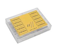 Sorandy Watch Strap Tubes Pins Durable Repairing Tool for Watchmaker 10mm-28mm Steel Silver 240 Pieces for Professional Watch Repairing