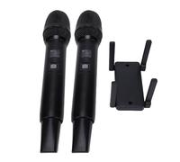 Sorandy Wireless Handheld Microphone System, Dynamic Karaoke Mics, True Diversity Module Mics with 2 Handhelds, Ideal for Singing, Karaoke & Speech