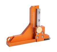 Sorandy Woodworking Height Gauge, Aluminum Alloy Ruler with Inner Depth Scale for Accurate Measurement of Router Bit and Sawblade Height, 0-50mm 0-2in Range