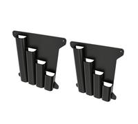 Sorandy Zip Tie Organizer Rack, 4 Slots, Heavy Duty, 2 Pack Abs | ABS Material, Garage and Workshop Mounting, Toolbox and Workbench Fit, Four Separated Slots, Fastener Holder