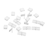 Soraz RC Aircraft Hinge, 40PCS Plastic, Modern Style, Unfinished, Lightweight, Corrosion Resistant, Easy Installation for Remote Control Models