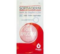 Sorbaderm No-Sting Barrier Film Foam Applicator x 5 x 3ml