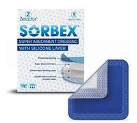 Sorbex Super Absorbent Dressing Pad with OptiSil Silicone Contact Layer for Moderate to Heavy exuding Wounds (10x10cm)