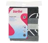Sorbo 6 Pack Microfibre Cloths