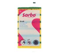 Sorbo Large, Extra Strong, Scouring Sponges, Pack of 6, Super Durable and Long Lasting