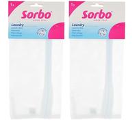 Sorbo Laundry Bag, 100% Recycled Polyester, Perfect for Protecting Delicate and Smaller Items of Clothing, Strong and Durable, Laundry Essential, 30 x 40cm (Pack of 2)
