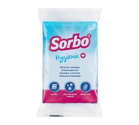 Sorbo Multi-Use Hygienic Cleaning Sponge, Anti-Bacterial treated Sponge, Reduces Bacteria and Odour, Everyday Cleaning Essential