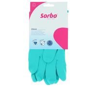 Sorbo Nitrile Household Gloves Size L - Latex Free - Cleaning Gloves - Long Cuff - Good Grip