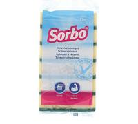 Sorbo Large, Extra Strong, Scouring Sponges, Pack of 6, Super Durable and Long Lasting