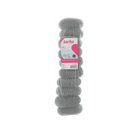 Sorbo Stainless Steel scouring Pads, Gray, Standard Size