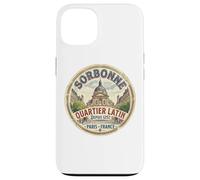 Sorbonne Administrative District Vintage Travel Sticker Case for iPhone 13