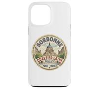 Sorbonne Administrative District Vintage Travel Sticker Case for iPhone 13 Pro Max