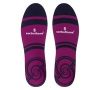 SORBOTHANE Cush N Step Comfort Insoles for Men and Women, Size 8 UK, Shock Absorbing Cushion, Impact Reducing Footbeds for Plantar Fasciitis, Heel Support, and Ankle Pain