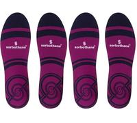 SORBOTHANE Cush N Step Insoles Men & Women - Shock Absorbing Antibacterial Foam Insoles for Walking, Hiking & Daily Comfort - Cushion Inserts for Plantar Fasciitis - Sizes UK 11-12.5 (Pack of 2)
