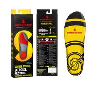 Sorbothane Double Strike Shoe Insoles Heel Cup Walking Sport Foot Support