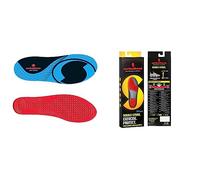 Sorbothane Full Strike Insoles, 41 (UK 7), Shock Absorbing Shoe Soles & Sorbdouble Double Strike Insoles Antibacterial Shock Absorption Size 7 UK, 41 EU, Yellow