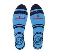 Sorbothane Full Strike Insoles, unisex-adult, red, Size UK10