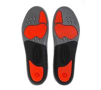 SORBOTHANE Sorbo Pro Insoles for Men and Women, Shock Absorbing, Anti Bacterial, Protection during Sport and Activity, Size 7 UK, 41 EU, Grey/Red