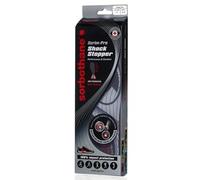 SORBOTHANE Sorbo Pro Insoles for Men and Women, Shock Absorbing, Anti Bacterial, Protection during Sport and Activity, Size 7 UK, 41 EU, Grey/Red