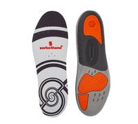 Sorbothane Insoles Sorbo Pro - Shock-Absorbing Arch Support for Pronation & Heel Pain, UK 3-12.5