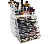 Sorbus® Acrylic Cosmetics Makeup and Jewellery Storage Case Display Set (Set Style 2) by Sorbus
