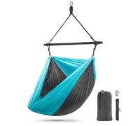 Sorbus Hanging Hammock Chair - Tree Pod Sensory Swing - Outdoor Camping Cacoon Chair - Collapsible and Lightweight Swings - Swinging Rocker Chairs for Camp, Travel, Hiking, Tent, Porch (500 lb Max)