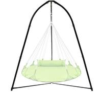 Sorbus Tripod Hanging Chair Stand- Heavy Duty Steel Sensory Swing Stand- Weather & Rust Resistant- Adjustable Portable Hammock Chair Stand 330lbs for Tree,Lounger,Saucer,Air Porch,Indoor/Outdoor,Patio