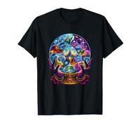 Sorcerer Crystal Ball Multiverse Fantasy Realms T-Shirt