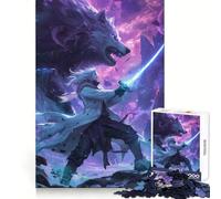 Sorcerer of Wolfs Anime Jigsaw Puzzle 1000 Piece for Adults Think Smart Toy Family Joy Accurate Cut Fine Art Piece (50x75cm)
