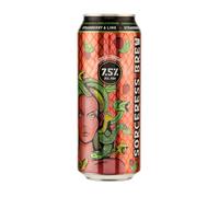 Sorceress Brew Strawberry & Lime 7.5% ABV - 12 x 500ml Cans - Fruity Alcoholic Energy Drink with Strawberry & Lime Flavour, Sweet & Tangy, Refreshing Caffeine Boost