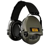 Sordin Pro-X Capsule hearing protectors 75302-X/BT-G-S - EN 352 - Gel cushions, Fabric strap & green capsules