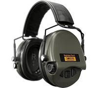Sordin Pro-X Slim SFA Hearing protectors - 74502-04-G-S - active ear defenders - attenuation ring for increased SNR (31 dB) - Gel cushion - Olive