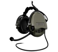 Sordin Supreme MIL CC Neckband Active Hearing Protectors - Green