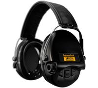 Sordin Supreme Pro-X Leather active hearing protectors - Black