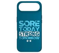 Sore Today Strong Tomorrow Funny Gym Workout Motivation Case for iPhone Air