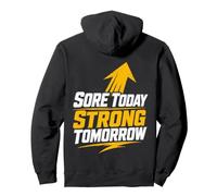 Sore Today Strong Tomorrow Gym Motivation Pullover Hoodie