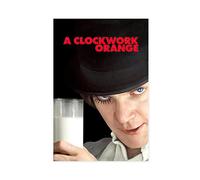 SORECI A Clockwork Orange Movie Poster Canvas Poster Wall Art Decor Print Picture Paintings for Living Room Bedroom Decoration Unframe-style 12x18inch(30x45cm)