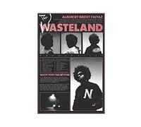 SORECI Brent Faiyaz Music Poster Wasteland Album Cover (2) Canvas Poster Wall Art Decor Print Picture Paintings for Living Room Bedroom Decoration Unframe-style 12x18inch(30x45cm)