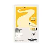SORECI Bruno Mars - Doo-Wops & Hooligans Album Cover Canvas Poster Wall Art Decor Print Picture Paintings for Living Room Bedroom Decoration Unframe-style 16x24inch(40x60cm)