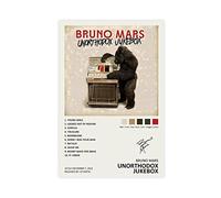 SORECI Bruno Mars - Unorthodox Jukebox Album Cover Canvas Poster Wall Art Decor Print Picture Paintings for Living Room Bedroom Decoration Unframe-style 08x12inch(20x30cm)
