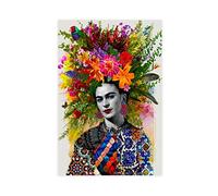 SORECI Mexican Painter Frida Kahlo Art Painting 18 Canvas Poster Wall Art Decor Print Picture Paintings for Living Room Bedroom Decoration Unframe-style 12x18inch(30x45cm)